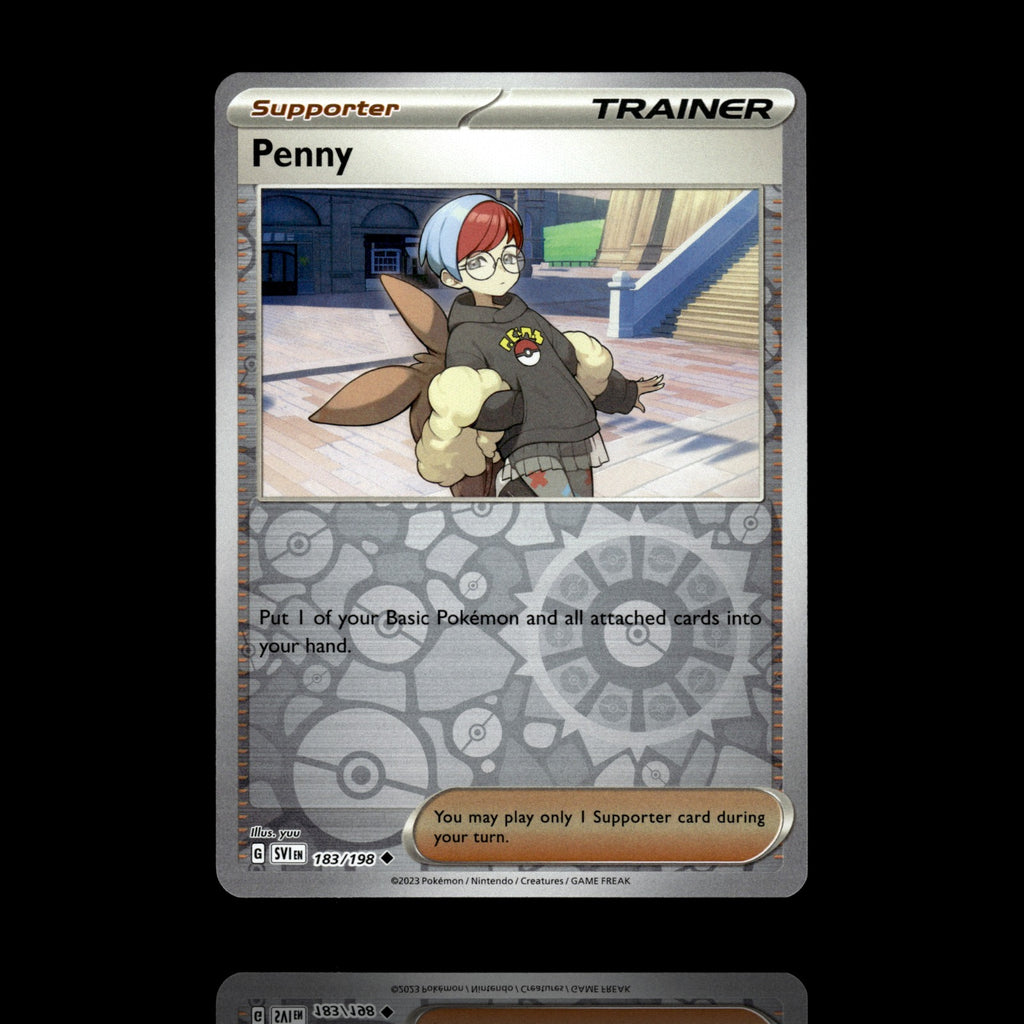 ▸ Penny | SV01: Scarlet & Violet Base Set | Reverse Holo | 183/198 | NM