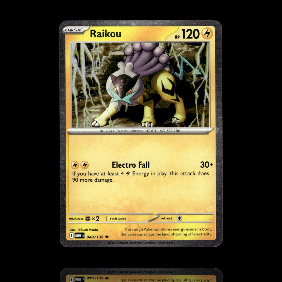 ▸ Raikou Cosmos Holo | Miscellaneous Cards & Products | Promo | 048/132 | NM