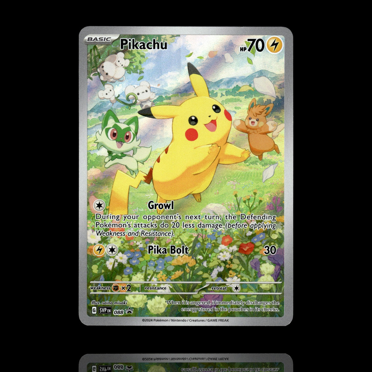 ▸ Pikachu | SV: Scarlet & Violet Promo Cards | Promo | 088 | NM