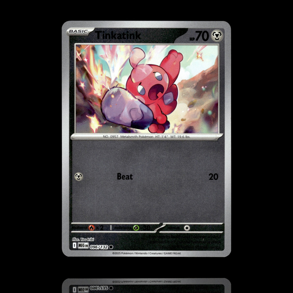 ▸ Tinkatink | ME01: Mega Evolution | Reverse Holo | 096/132 | NM