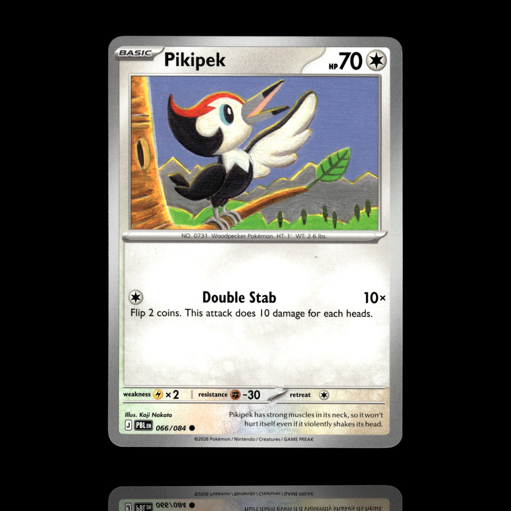 ▸ Pikipek | ME05: Pitch Black | Common | 066/084 | NM