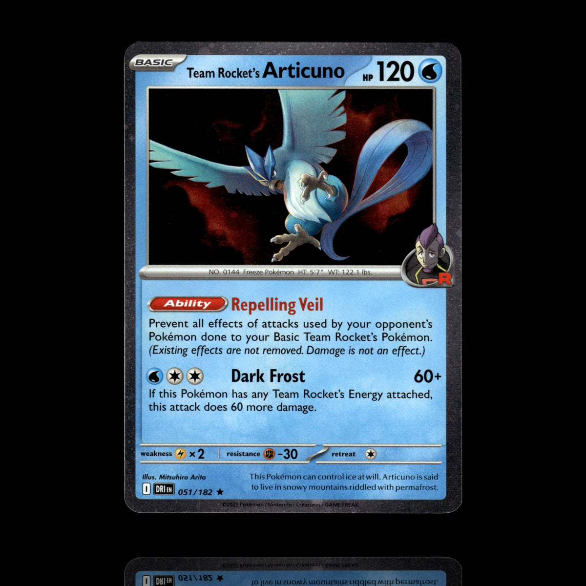 ▸ Team Rocket's Articuno | Miscellaneous Cards & Products | Promo | 051/182 | NM