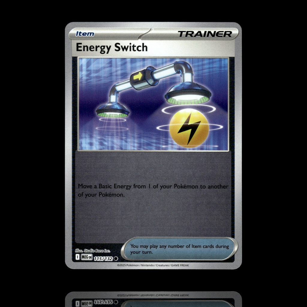 ▸ Energy Switch | ME01: Mega Evolution | Reverse Holo | 115/132 | NM