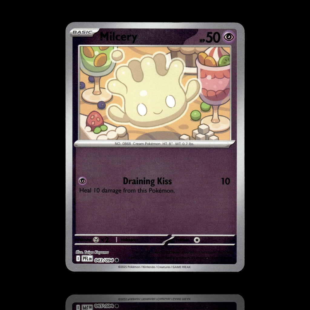 ▸ Milcery | ME02: Phantasmal Flames | Reverse Holo | 043/094 | NM