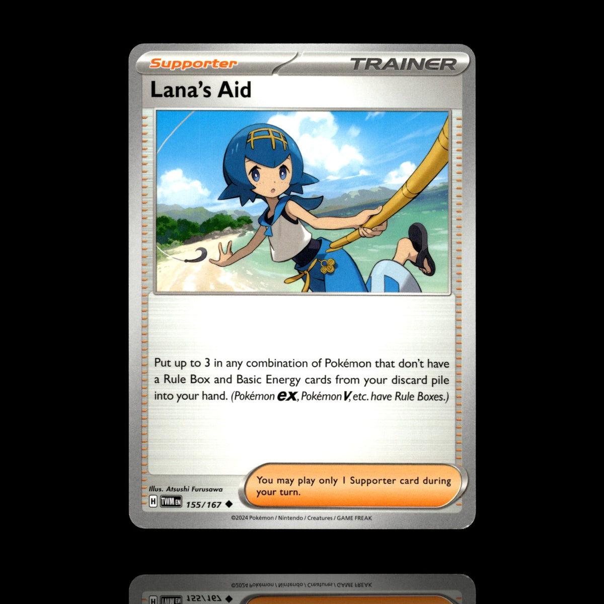 ▸ Lana's Aid | SV06: Twilight Masquerade | Uncommon | 155/167 | NM