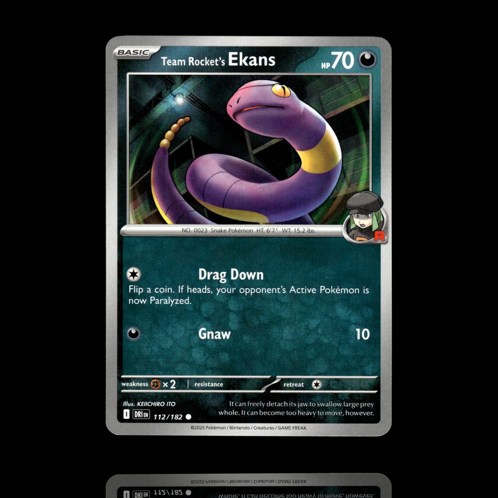 ▸ Team Rocket's Ekans | SV10: Destined Rivals | Common | 112/182 | NM