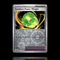 ▸ Cynthia's Power Weight | SV10: Destined Rivals | Reverse Holo | 162/182 | NM
