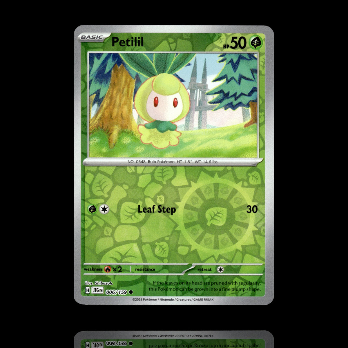 ▸ Petilil | SV09: Journey Together | Reverse Holo | 006/159 | NM