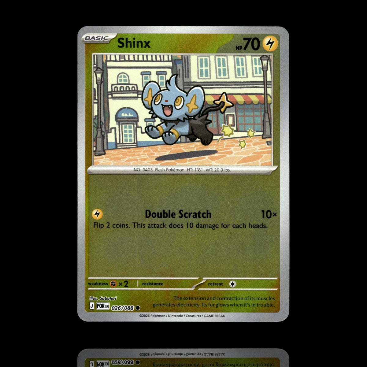 ▸ Shinx | ME03: Perfect Order | Reverse Holo | 026/088 | NM