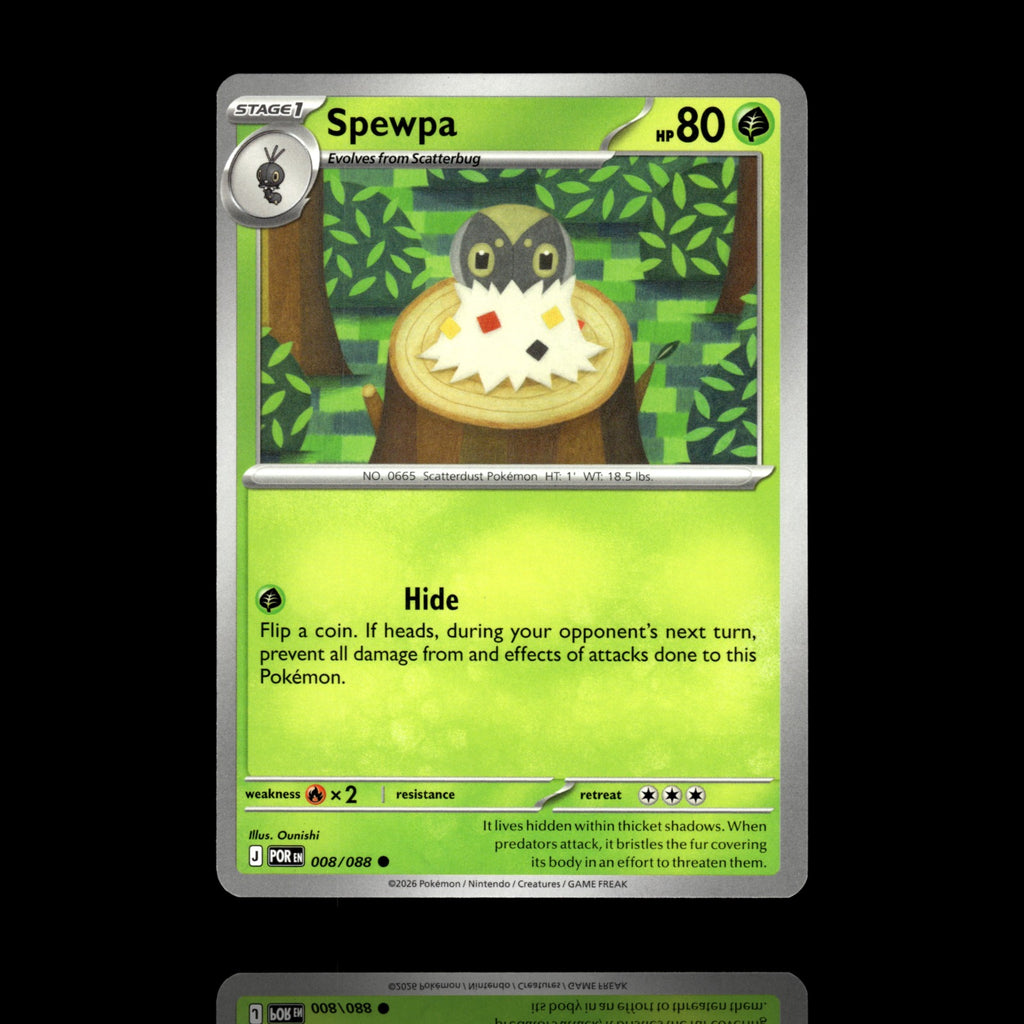 ▸ Spewpa | ME03: Perfect Order | Common | 008/088 | NM
