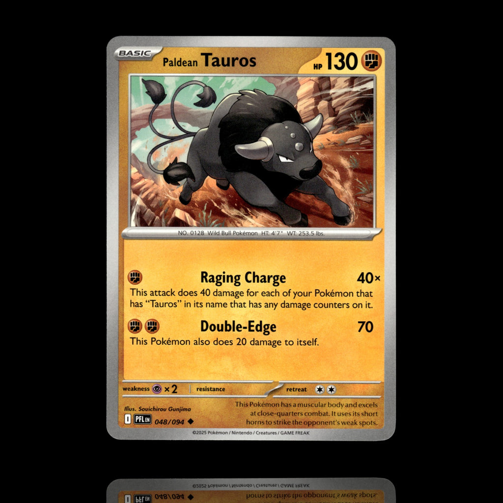 ▸ Paldean Tauros | ME02: Phantasmal Flames | Uncommon | 048/094 | NM