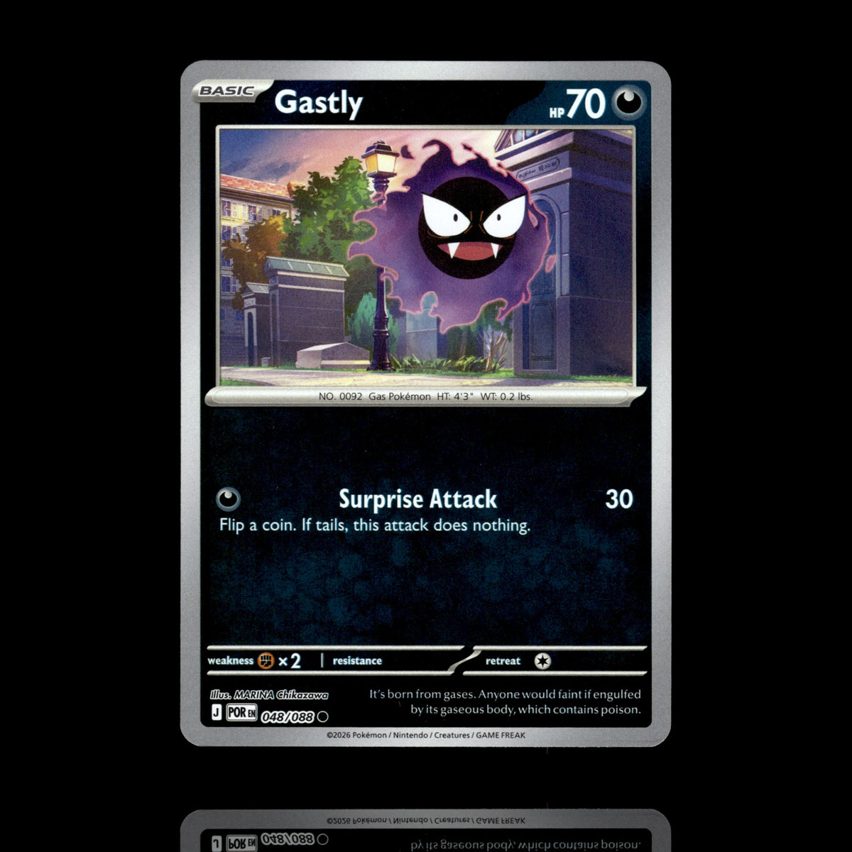 ▸ Gastly | ME03: Perfect Order | Reverse Holo | 048/088 | NM