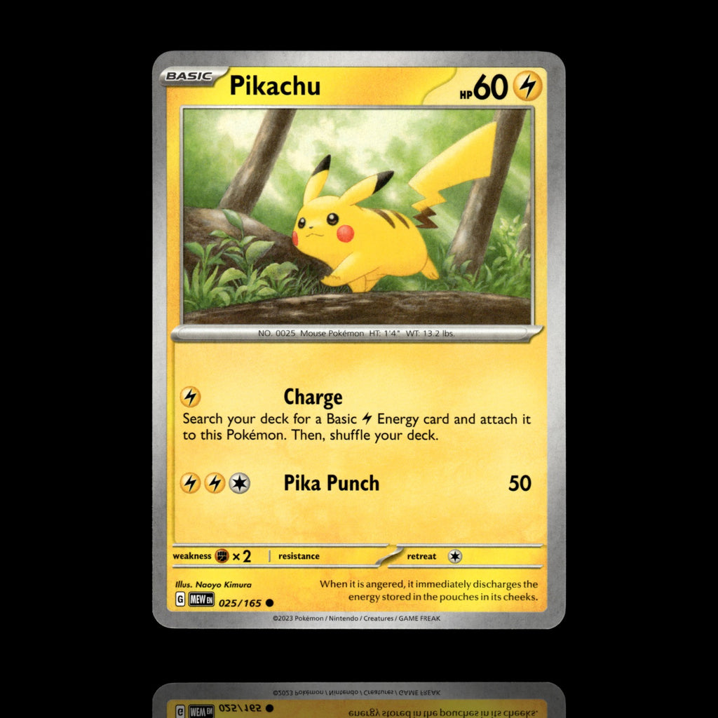 ▸ Pikachu | SV: Scarlet & Violet 151 | Common | 025/165 | NM