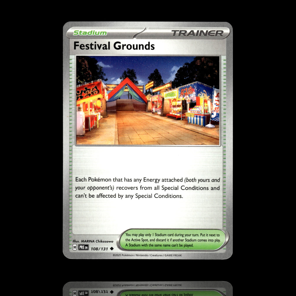 ▸ Festival Grounds | SV: Prismatic Evolutions | Uncommon | 108/131 | NM