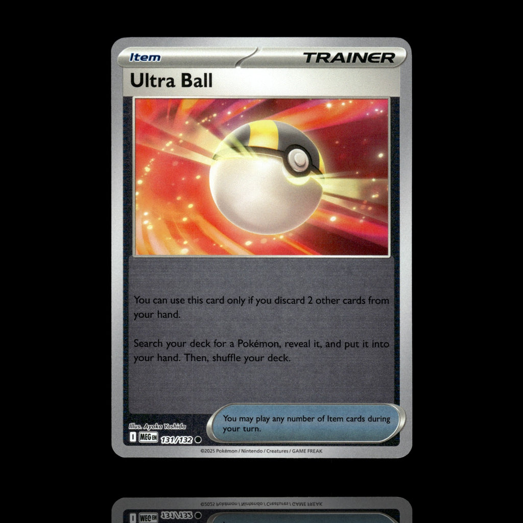 ▸ Ultra Ball | ME01: Mega Evolution | Reverse Holo | 131/132 | NM