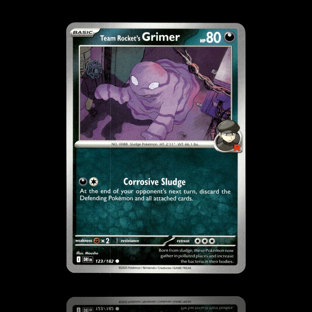 ▸ Team Rocket's Grimer | SV10: Destined Rivals | Common | 123/182 | NM