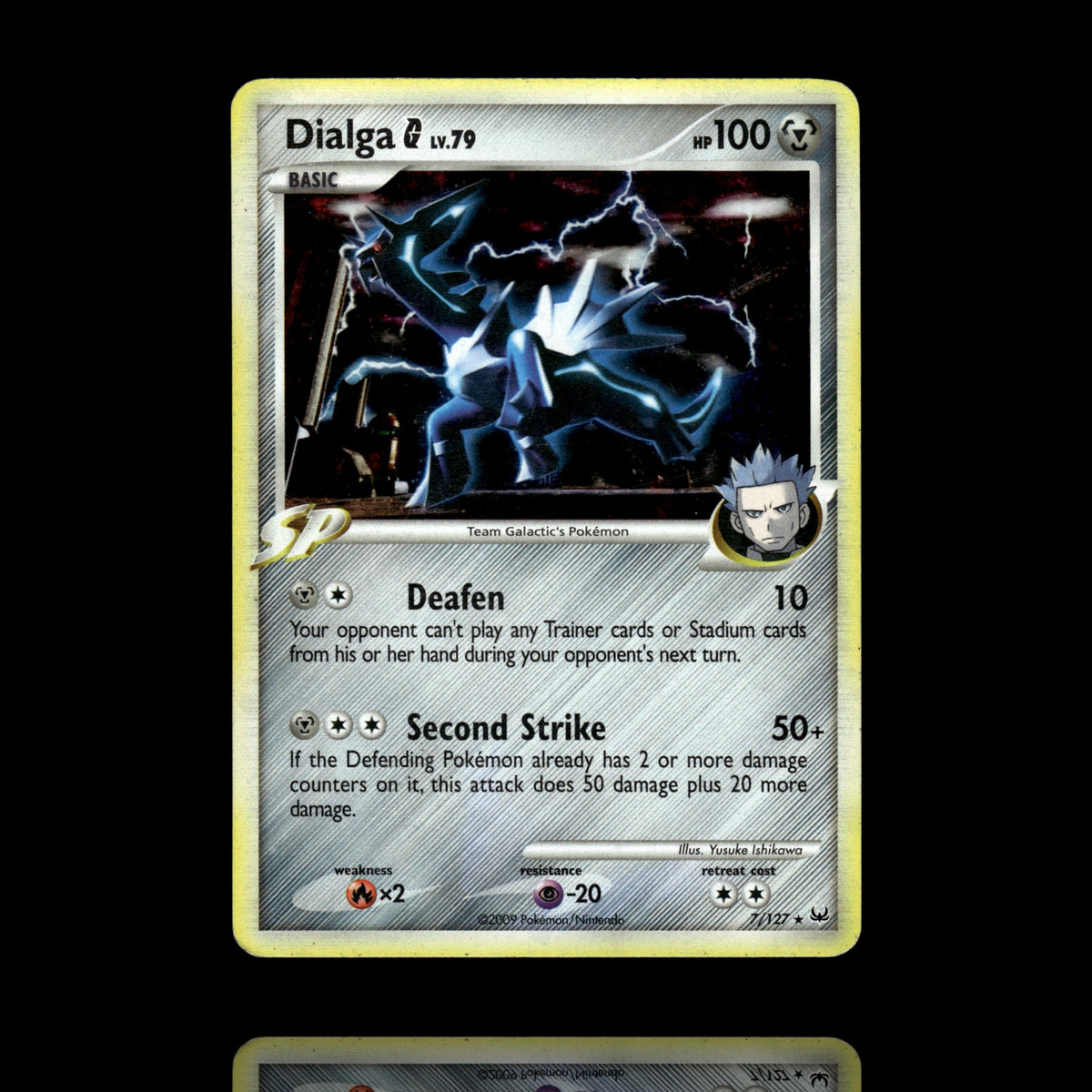 ▸ Dialga G | Platinum | Holo Rare | 7/127 | LP