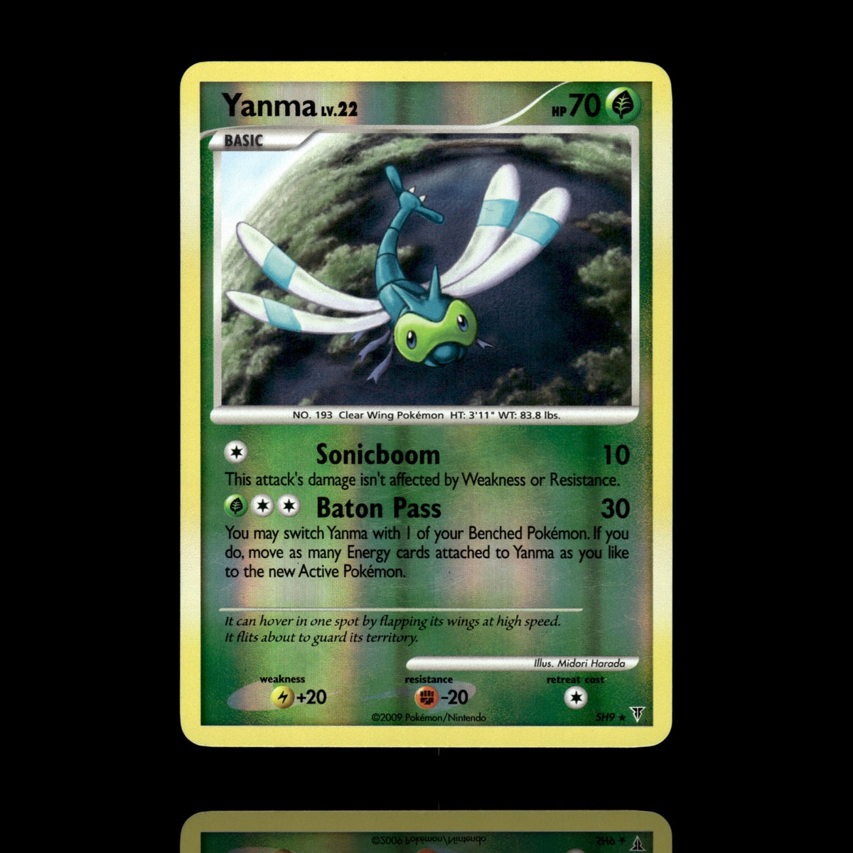 ▸ Yanma Shiny | Supreme Victors | Shiny Holo Rare | SH9 | LP