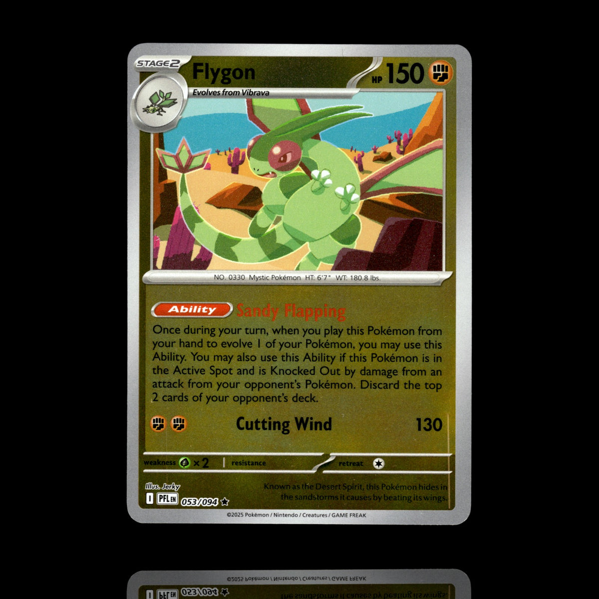 ▸ Flygon | ME02: Phantasmal Flames | Reverse Holo | 053/094 | NM