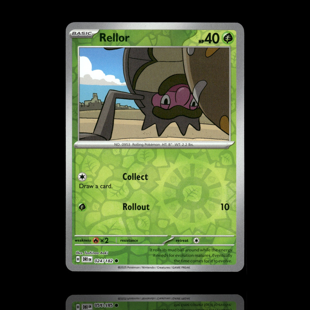 ▸ Rellor | SV10: Destined Rivals | Reverse Holo | 024/182 | NM
