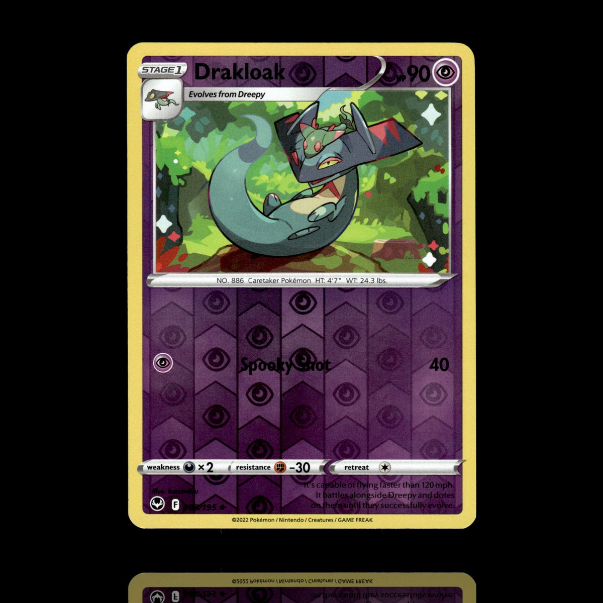 ▸ Drakloak | SWSH12: Silver Tempest | Reverse Holo | 088/195 | NM