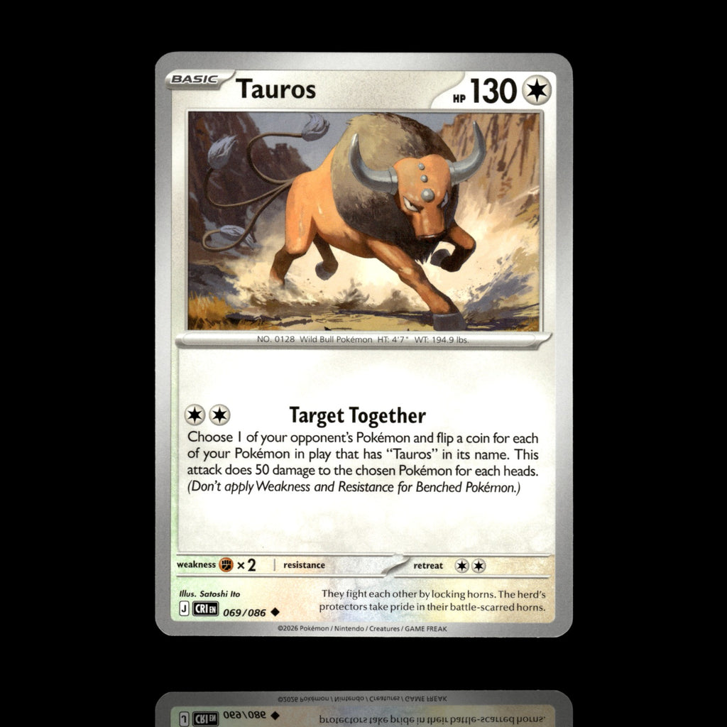 ▸ Tauros | ME04: Chaos Rising | Uncommon | 069/086 | NM