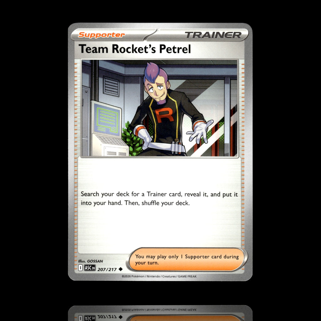 ▸ Team Rocket's Petrel | ME: Ascended Heroes | Uncommon | 207/217 | NM