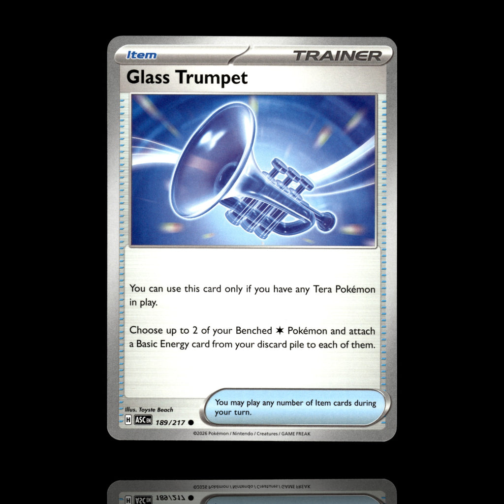 ▸ Glass Trumpet | ME: Ascended Heroes | Common | 189/217 | NM