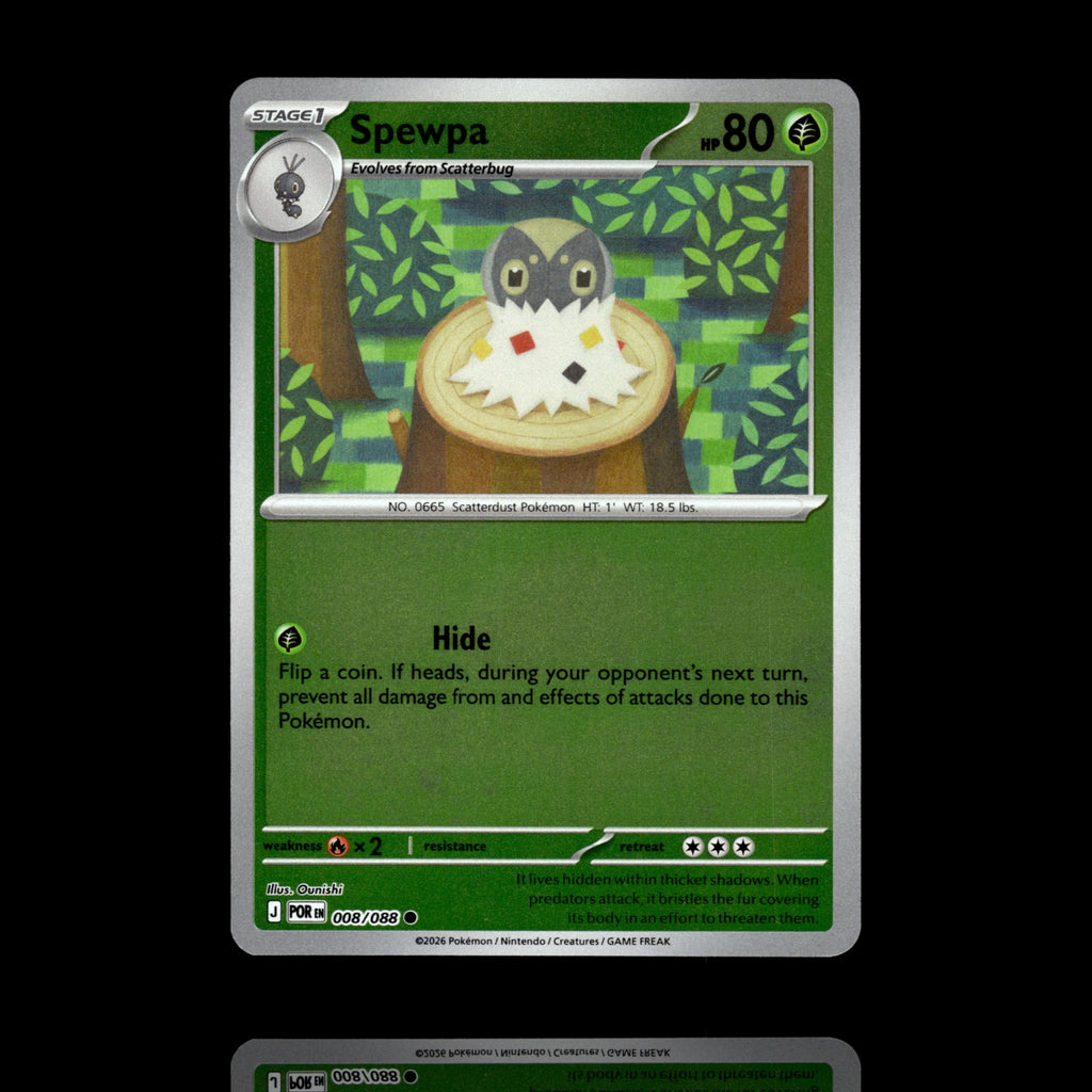 ▸ Spewpa | ME03: Perfect Order | Reverse Holo | 008/088 | NM