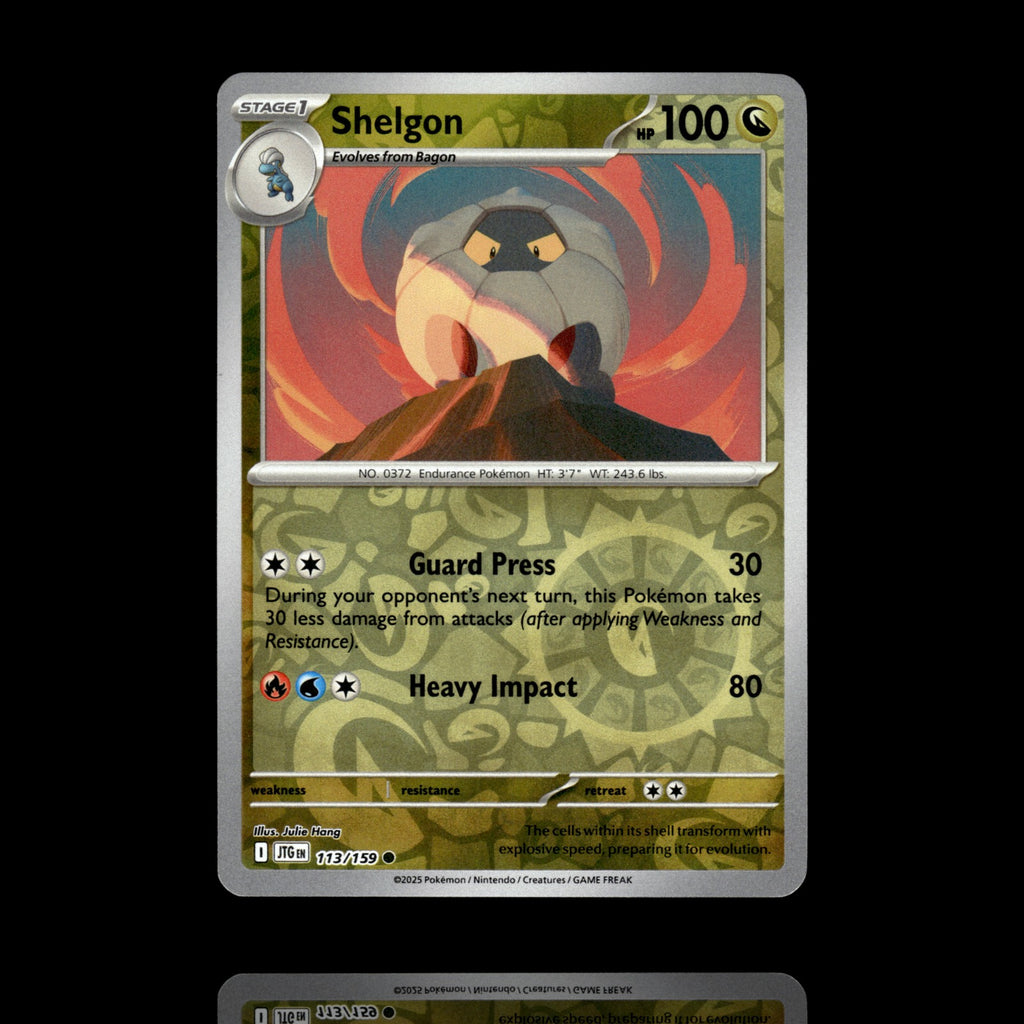 ▸ Shelgon | SV09: Journey Together | Reverse Holo | 113/159 | NM