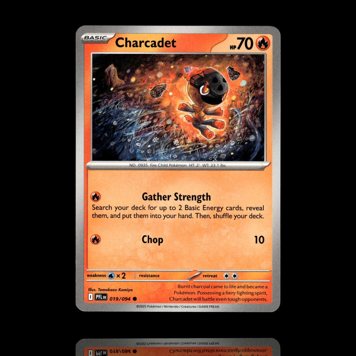 ▸ Charcadet | ME02: Phantasmal Flames | Common | 019/094 | NM