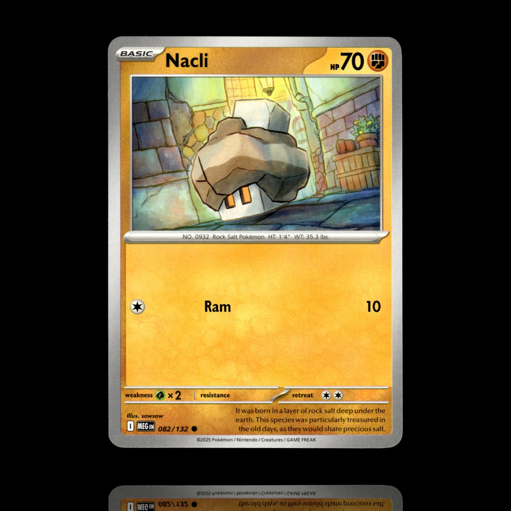 ▸ Nacli | ME01: Mega Evolution | Common | 082/132 | NM