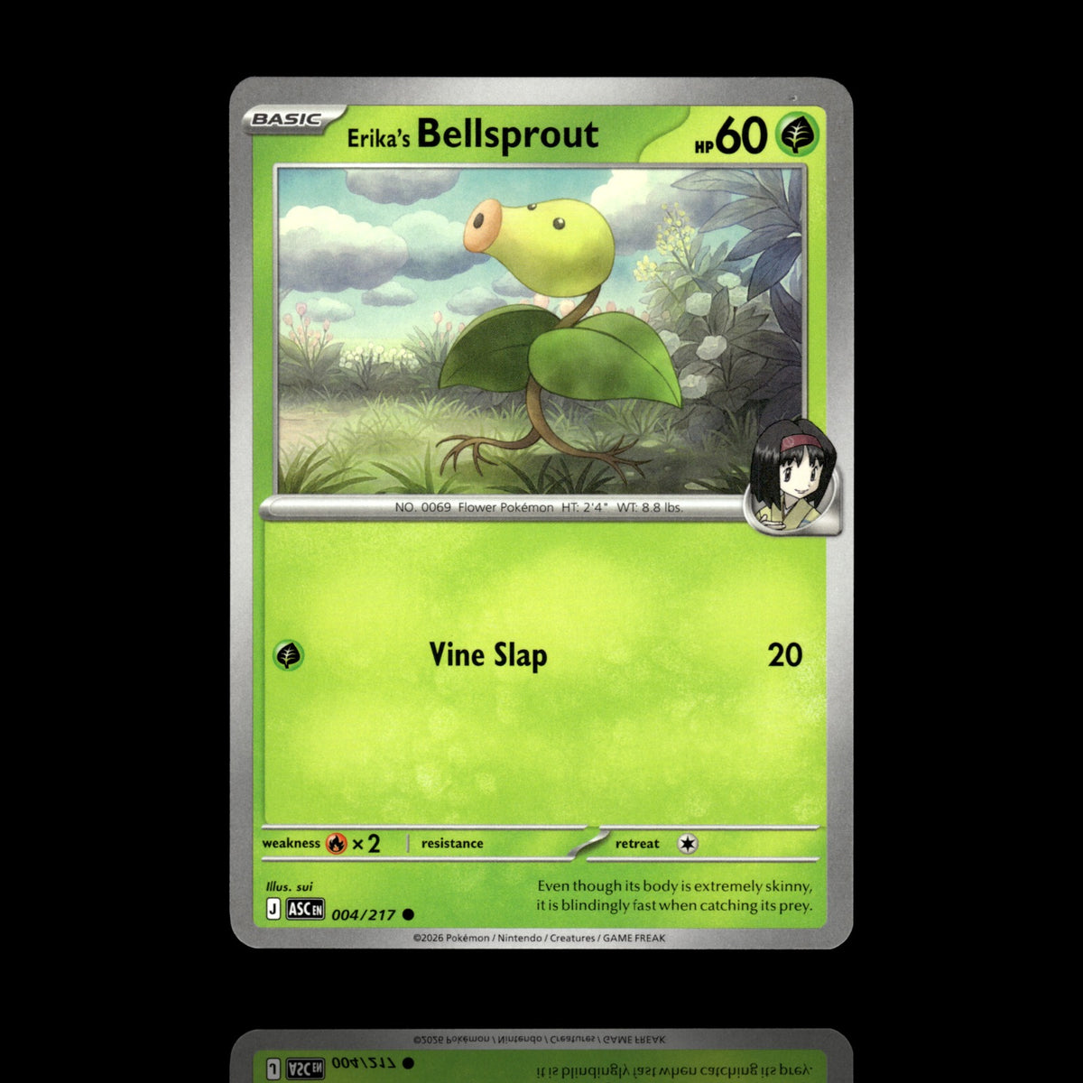 ▸ Erika's Bellsprout | ME: Ascended Heroes | Common | 004/217 | NM