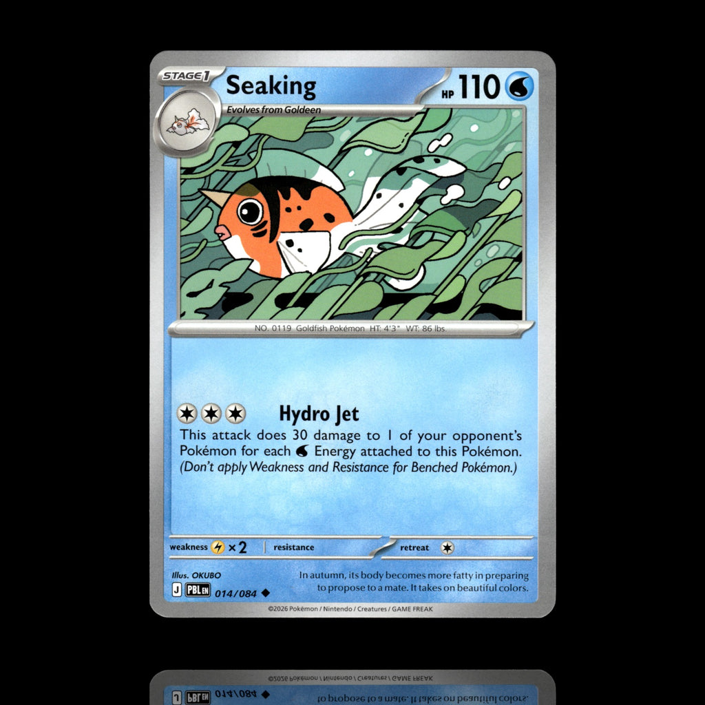 ▸ Seaking | ME05: Pitch Black | Uncommon | 014/084 | NM