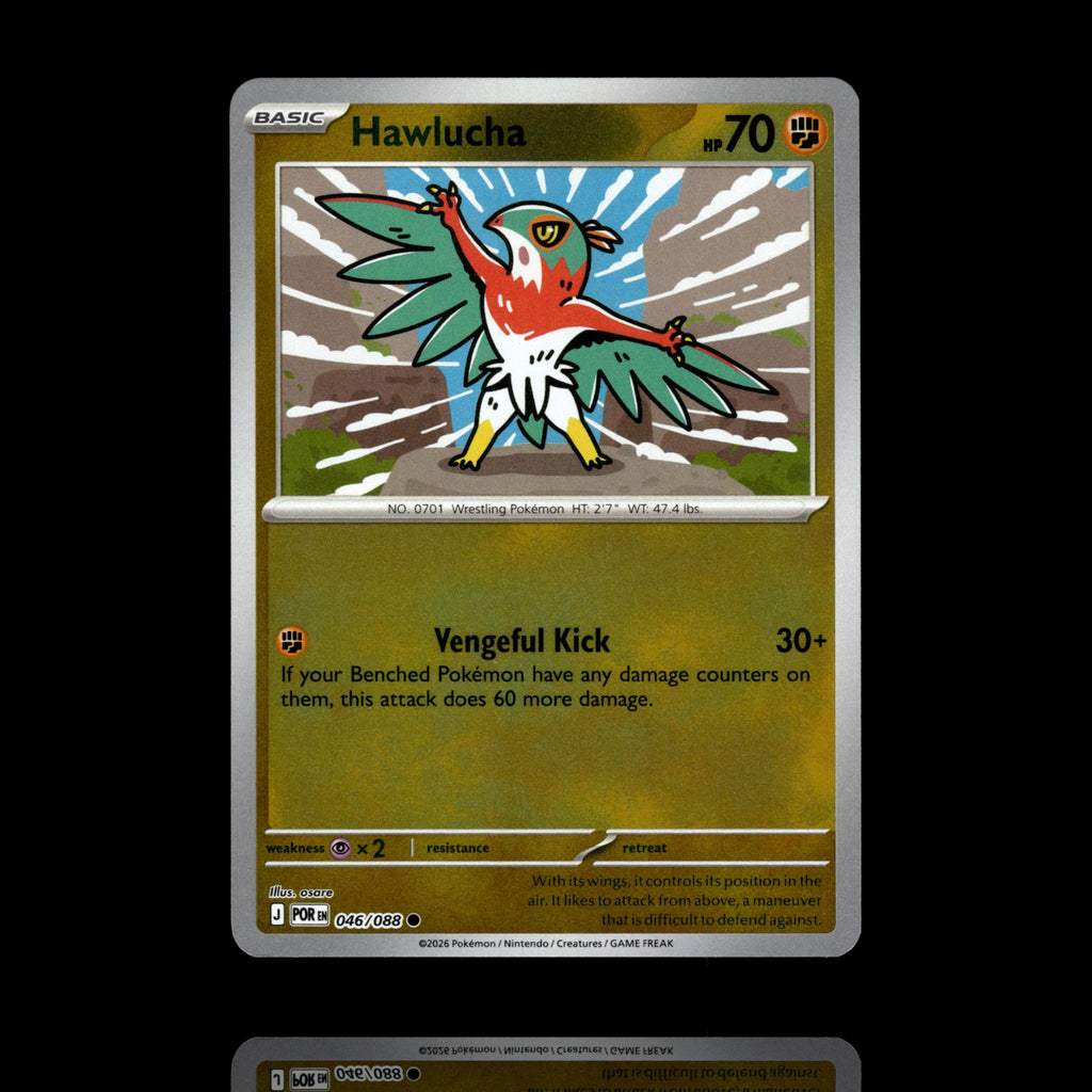 ▸ Hawlucha | ME03: Perfect Order | Reverse Holo | 046/088 | NM