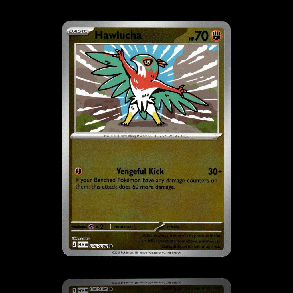 ▸ Hawlucha | ME03: Perfect Order | Reverse Holo | 046/088 | NM