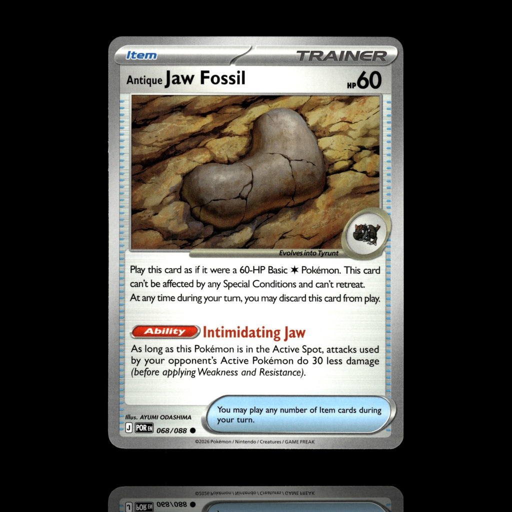 ▸ Antique Jaw Fossil | ME03: Perfect Order | Common | 068/088 | NM