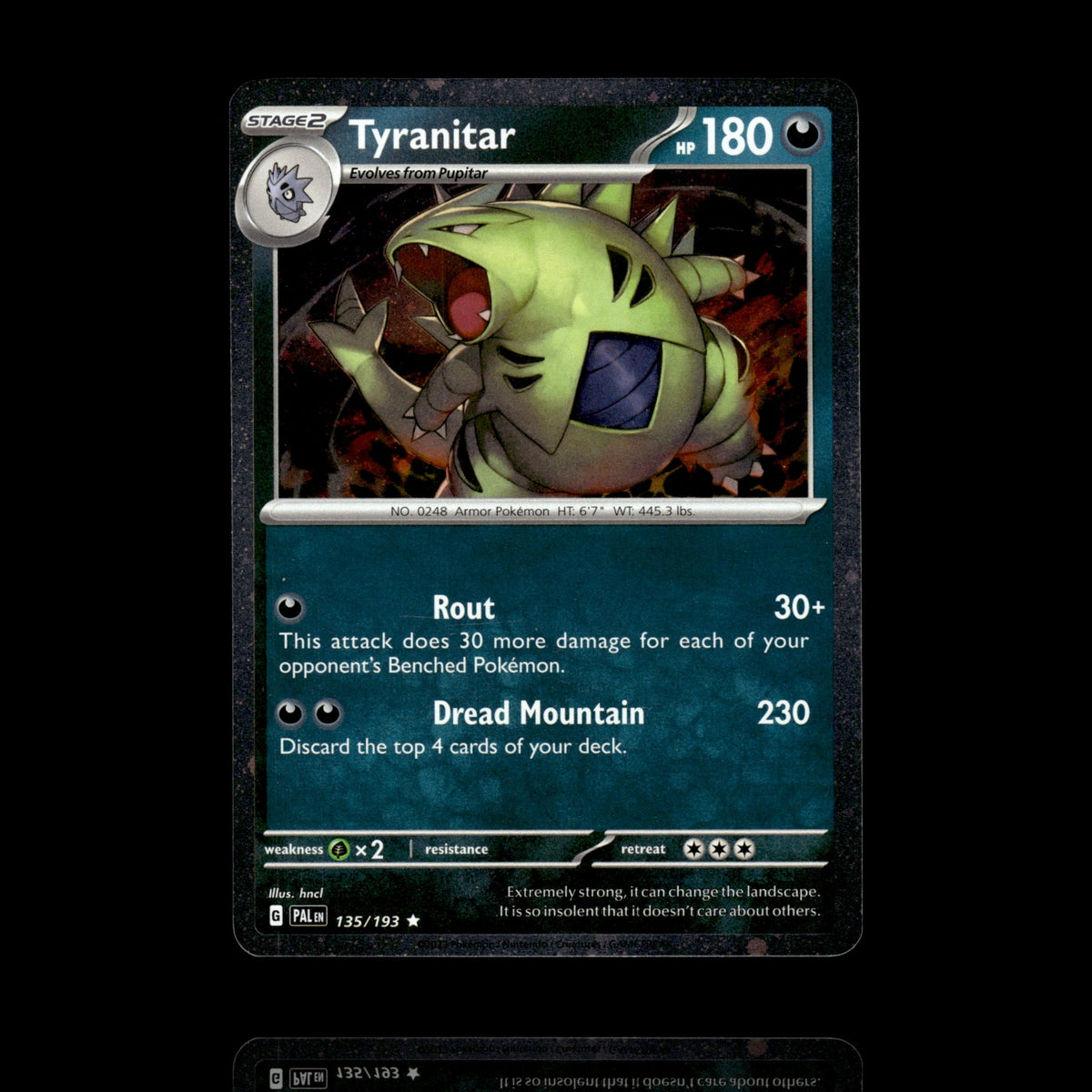 ▸ Tyranitar Cosmo Foil | Miscellaneous Cards & Products | Promo | 135/193 | NM